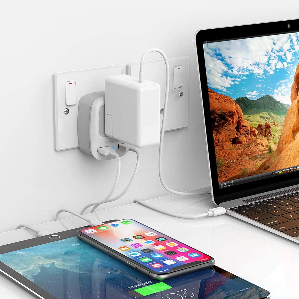 US To South Africa Travel Plug Adapter with 2 USB(Type M Plug) - Image 6