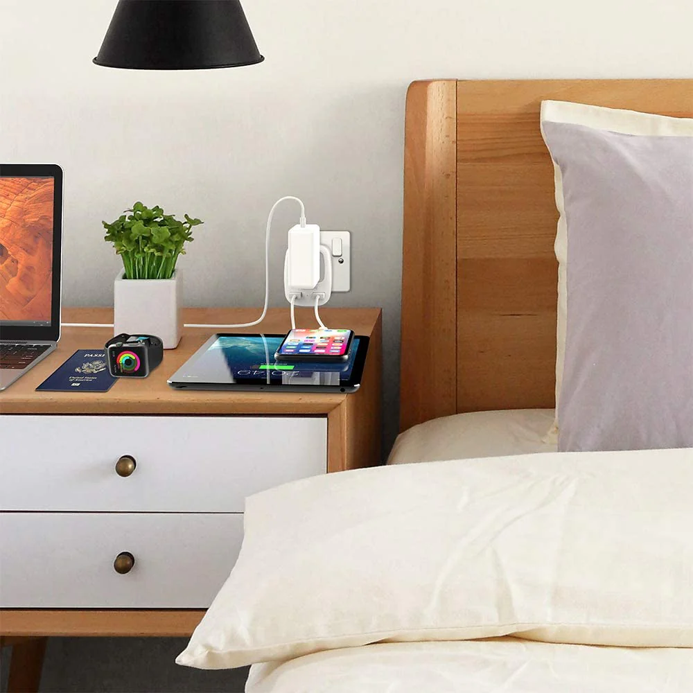 US To South Africa Travel Plug Adapter with 2 USB(Type M Plug) - Image 7