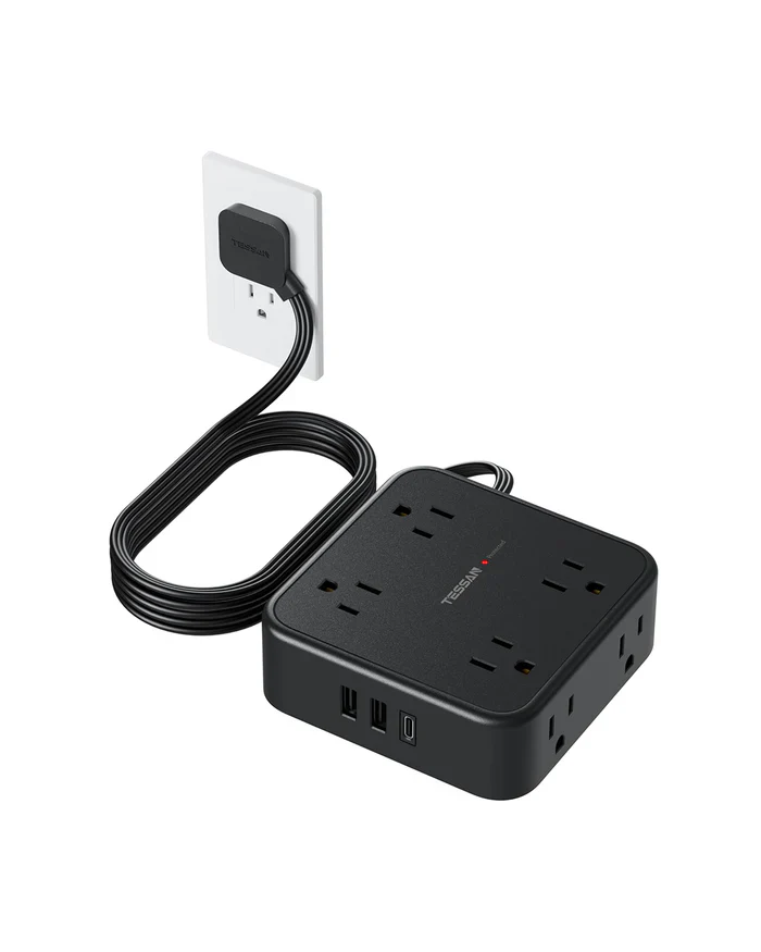 TESSAN Surge Protector Power Strip with 8 AC Outlets, 3 USB(1 USB C) - Image 12