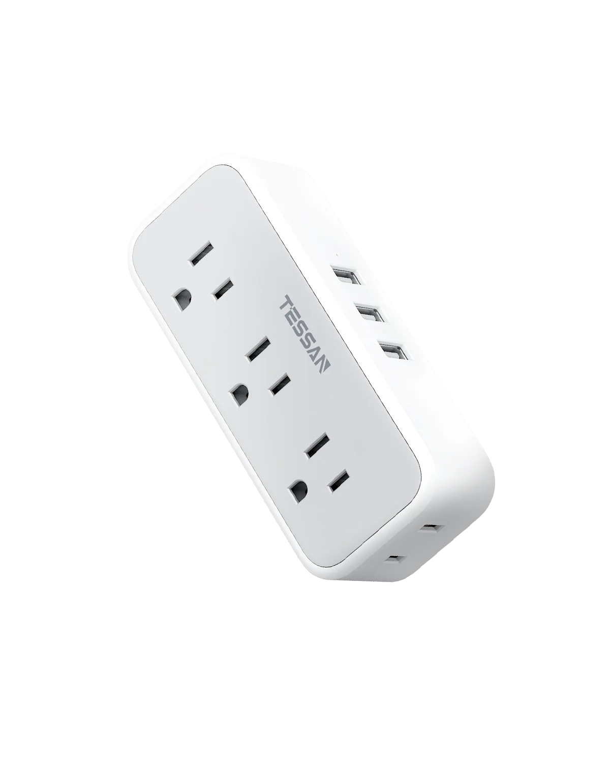 TESSAN Multi Outlet Extender, Surge Protection, Compact Design Saving Space For Other Electronics - Image 14
