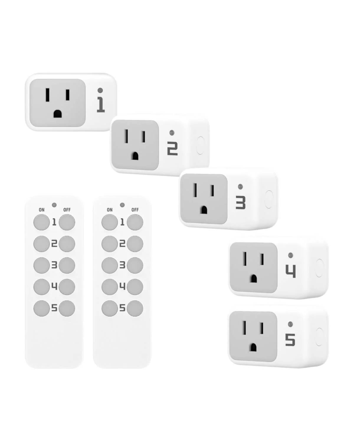 TESSAN Remote Wall Outlet, Wireless Remote Light Switch, 100ft RF Range - Image 13
