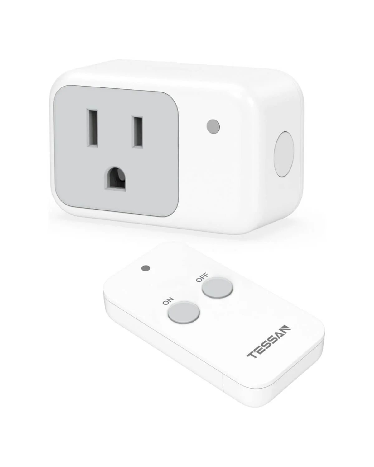 TESSAN Remote Wall Outlet, Wireless Remote Light Switch, 100ft RF Range - Image 9
