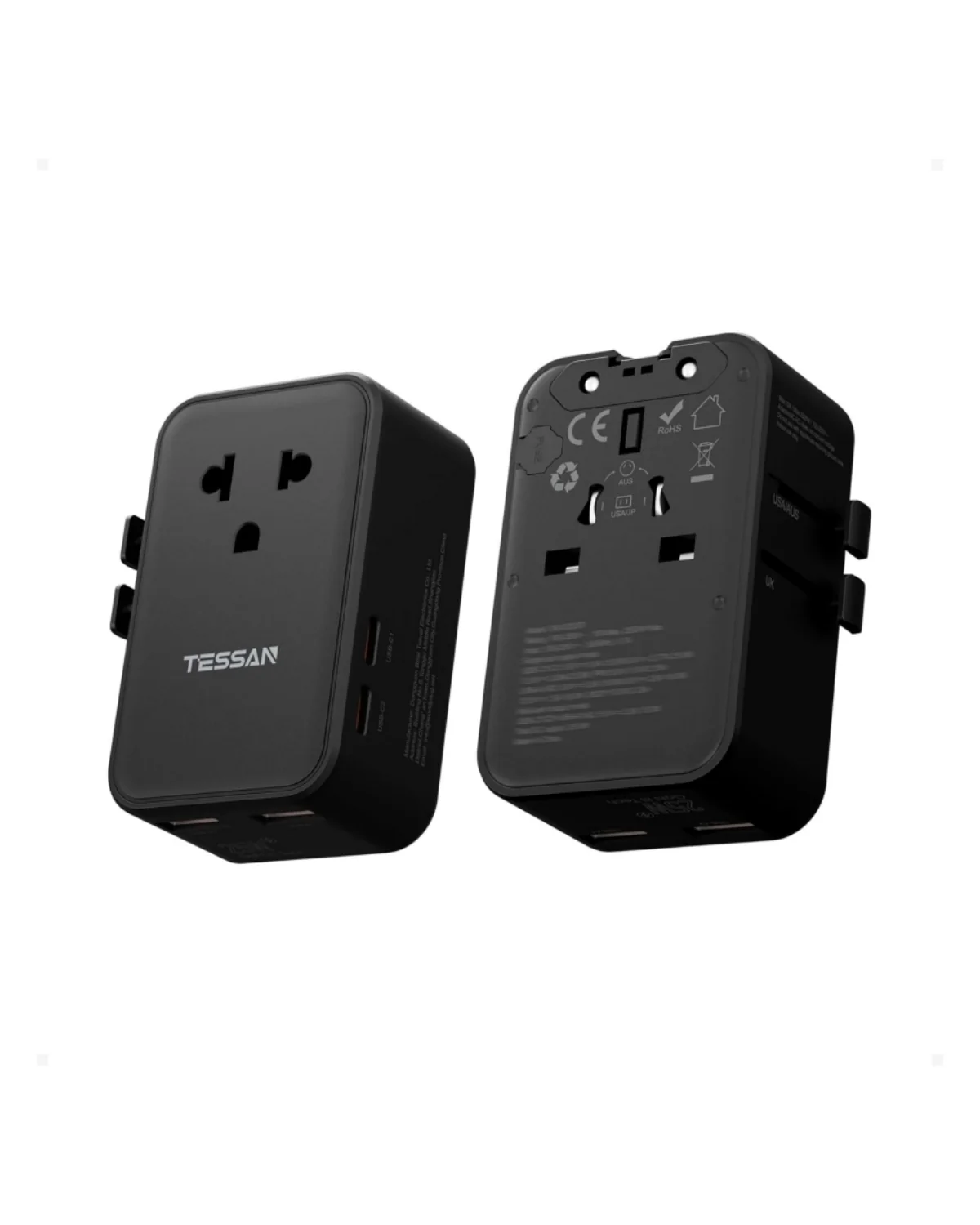 TESSAN Ultra Thin Universal Travel Adapter PD 25W - Image 8